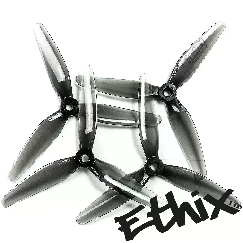 HQprop HQ Ethix S5 5040 Propeller 5X4X3 5inch 3-Blade Prop For RC DIY FPV Racing Drone