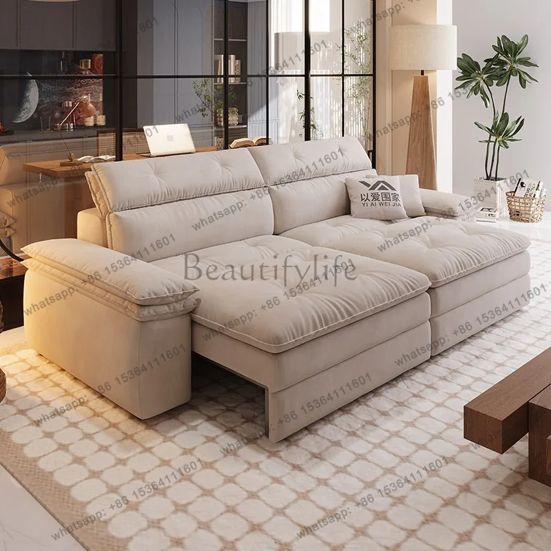 XX.Elegant Comfortable Living Room Sofas Armrest Relaxing Recliner Double Sofa Apartment Cushion Meuble De Salon Home Accessorie