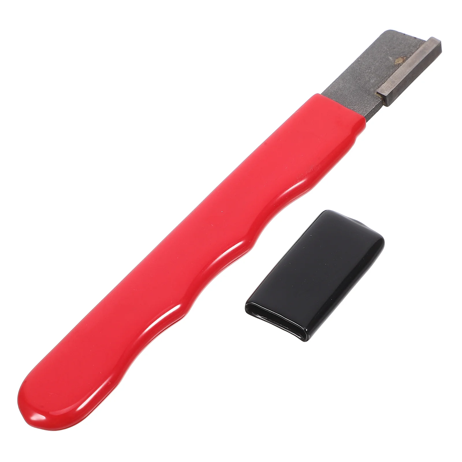 Tools Sharpeners Outdoor Scissors Sharpening Stone Blade Portable Red Camping