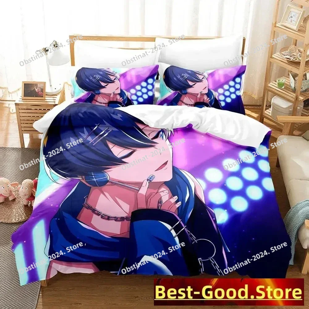 Technoroid Overmind Bedding Set Single Twin Full Queen King Size Bed Set Adult Kid Bedroom Duvetcover Sets Anime parure de lit