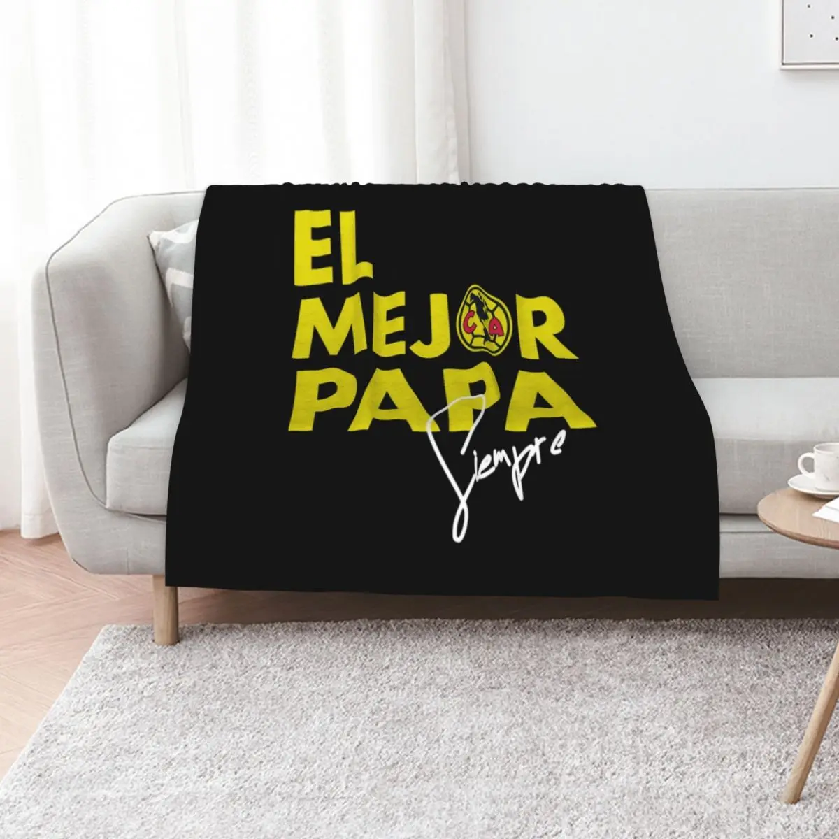 Club America - El Mejor Papa Throw Blanket Luxury Brand Extra Large Throw Sofa Quilt manga Heavy valentine gift ideas Blankets