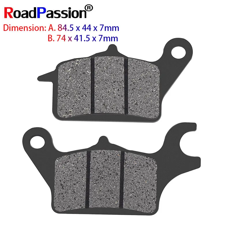 Motorcycle Front Brake Pads Disks For HONDA Super Cub C 125 ABS 007 CT 125 CT125 C125 For KAWASAKI Z 125 PRO BR125 BR125 Manual