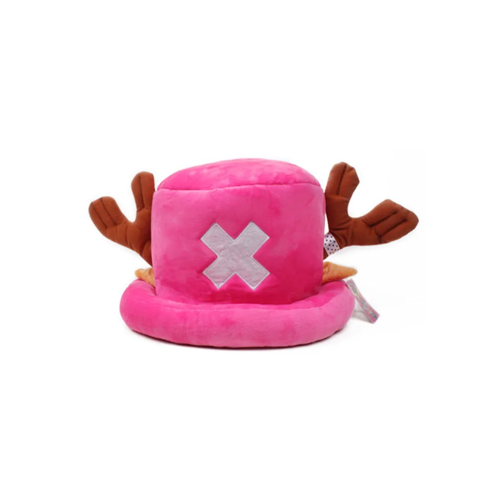 Anime Tony Tony Chopper Plush Cotton Hat Trafalgar Cap Cosplay Unisex Soft Comfortable Caps Accessories Outdoor Party