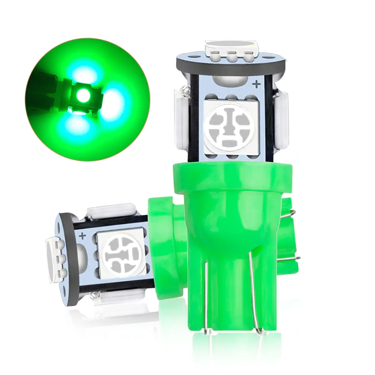 Alle Farben Optionen Superhelle 5050 LED 5SMD W5W T10 WY5W 192 194 168 Autolampen für Kfz-Blinker Lesebremslicht