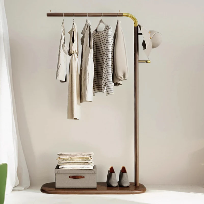 Indoor Modern Clothes Hanger Corner Jacket Bathroom Single Clothes Hanger Entryway Floor Stendibiancheria Livingroom Furniture