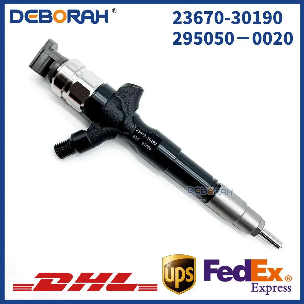 

2367030190 Common Rail Diesel Fuel Injector Assembly 295900-0100 23670-30190 for Toyota 1KD-FTV