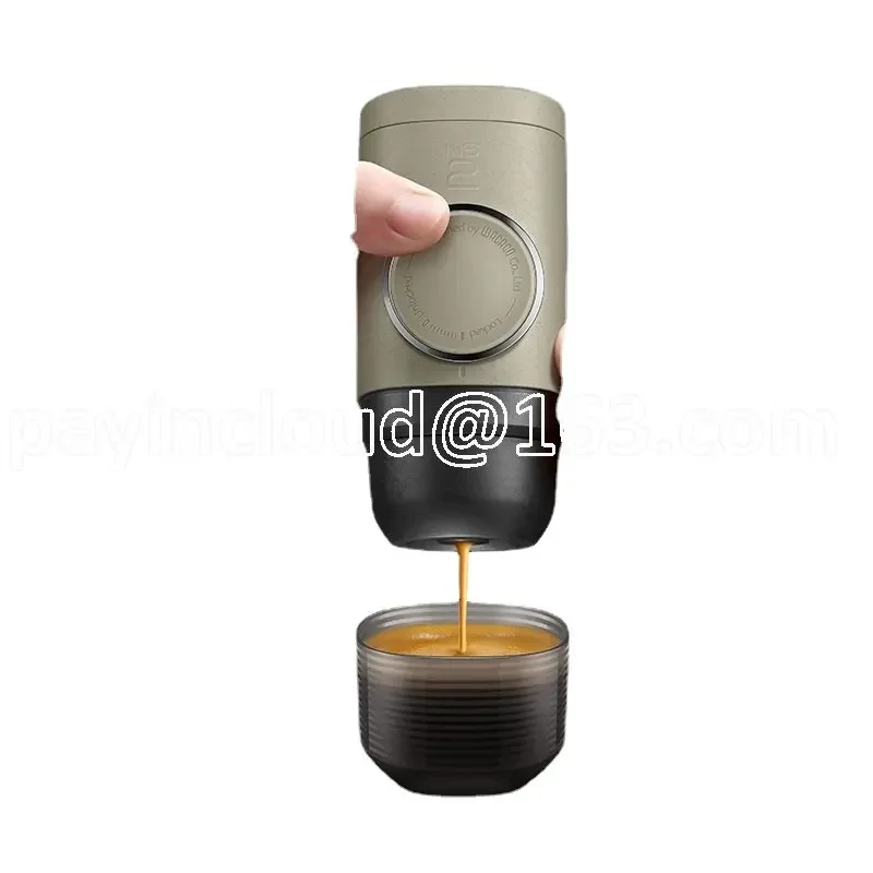 Portable Capsule Coffee Machine MinipressoNS2 Manual Espresso Outdoor