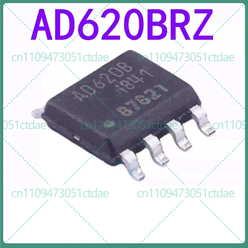 

5-25pcs For AD620BRZ AD620BR AD620B AD620 SOP-8 Low Power Precision Instrumentation Amplifier IC
