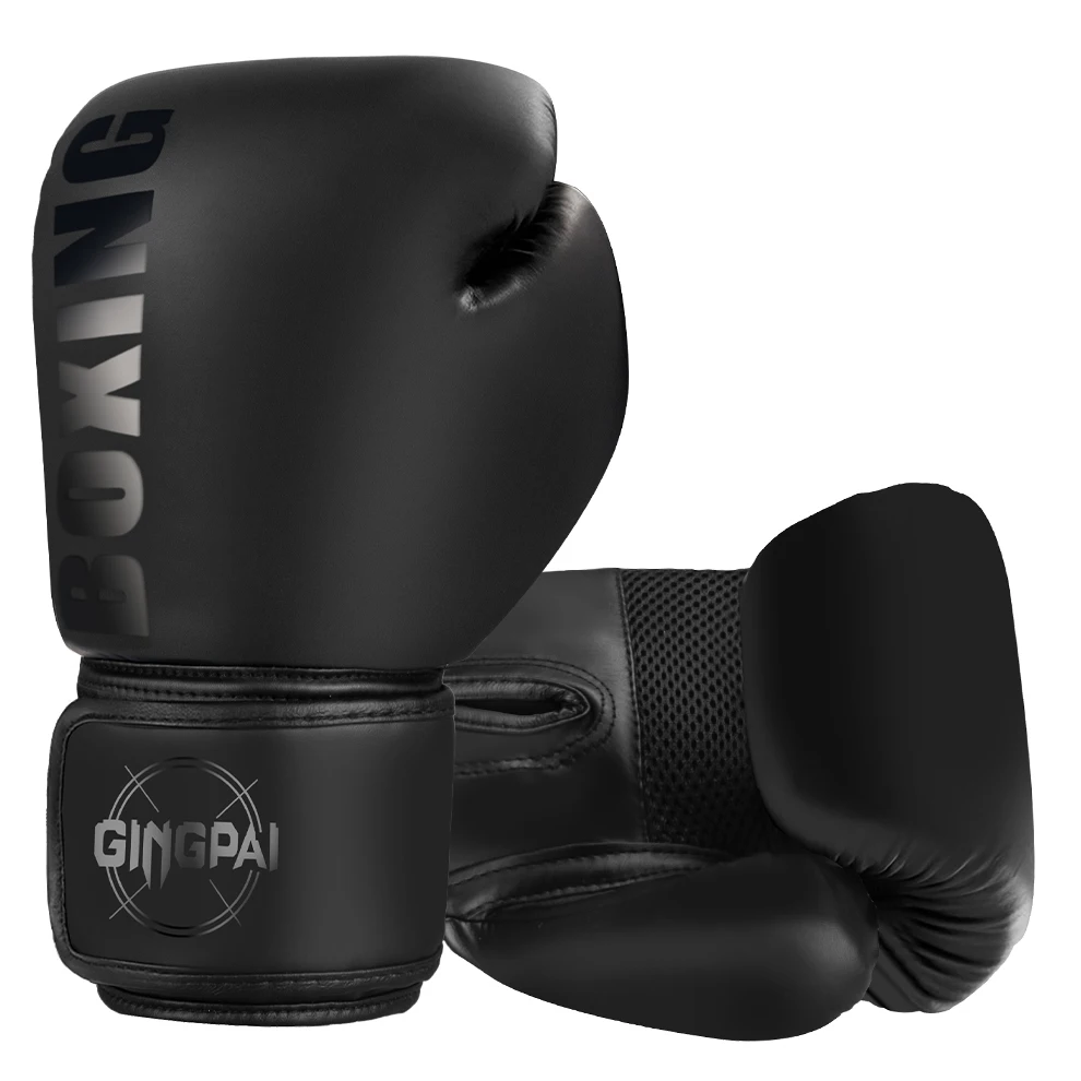 Gants de boxe professionnels pour adultes, gants de boxe, sac de sable d'entraînement pour hommes et femmes, sanda, muay-thaï, gastronomie, ningMMA gratuit, 6 oz, 8 oz, 10 oz, 12oz