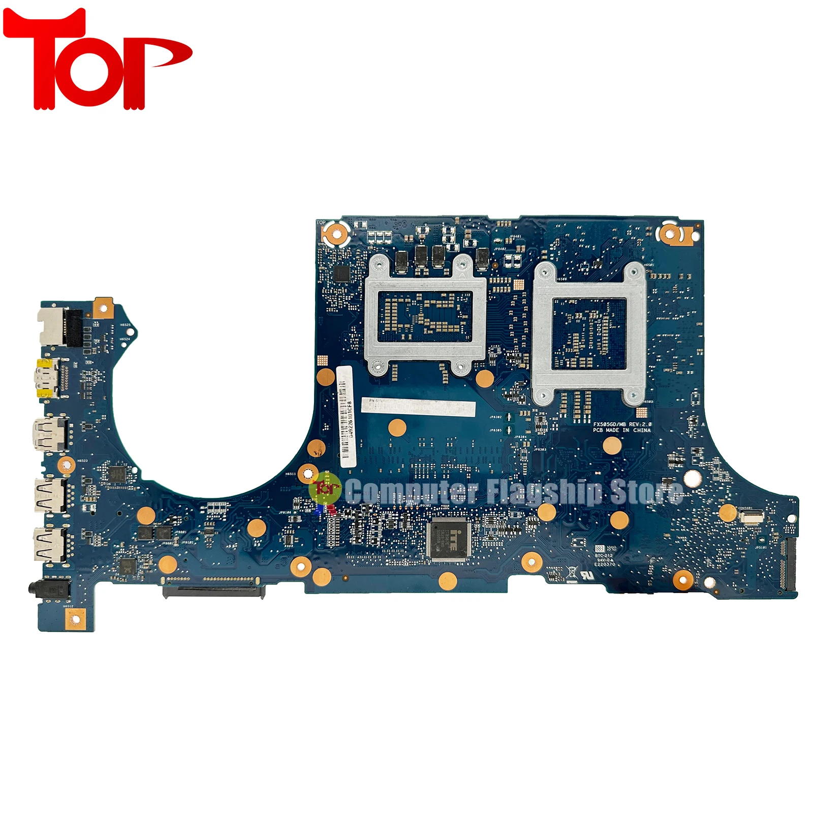 Imagem -05 - Placa-mãe do Portátil para Asus Fx505gd Fx505g Fx505ge Fx705ge Mw505g Px505g Fx86f i5 i7 8o Gen Gtx1050ti Gtx1050