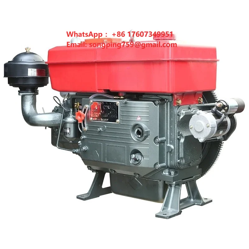 1135M Single-cylinder diesel Engine 35hp Electric Start and Manual Start Motor diesel Engine