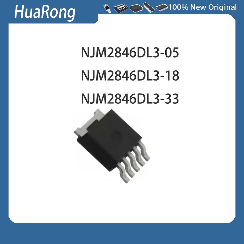 10Pcs/Lot       NJM2846DL3-05 846500    NJM2846DL3-33 846330     NJM2846DL3-18 846180     NJM2846   1.8V 0.8A   TO-252-5