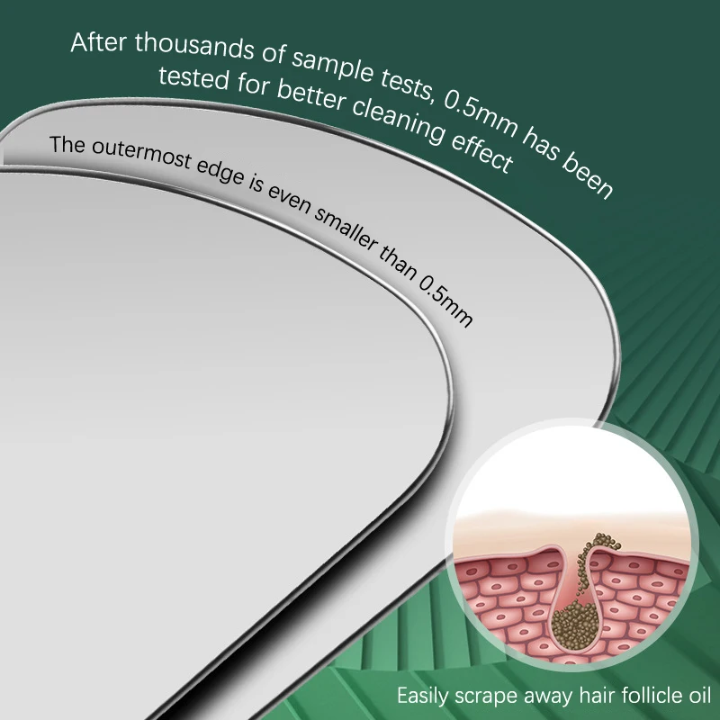 مستخرج الرؤوس السوداء من الفولاذ المقاوم للصدأ - أداة يدوية لتنظيف المسام للعناية ببشرة الوجه #6