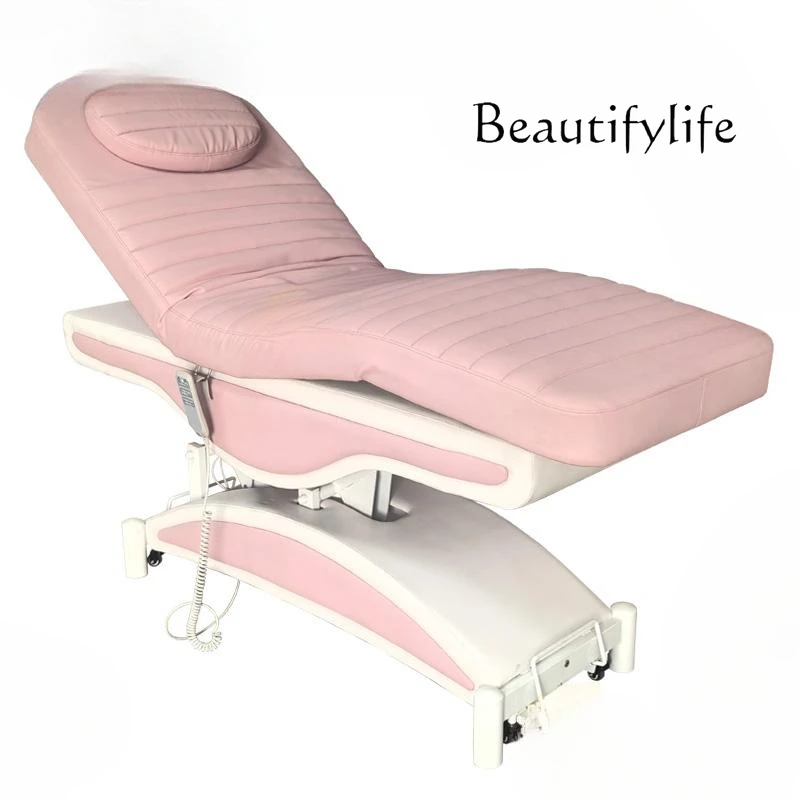 

Electric beauty special bed can bend legs multi-function lifting massage bed