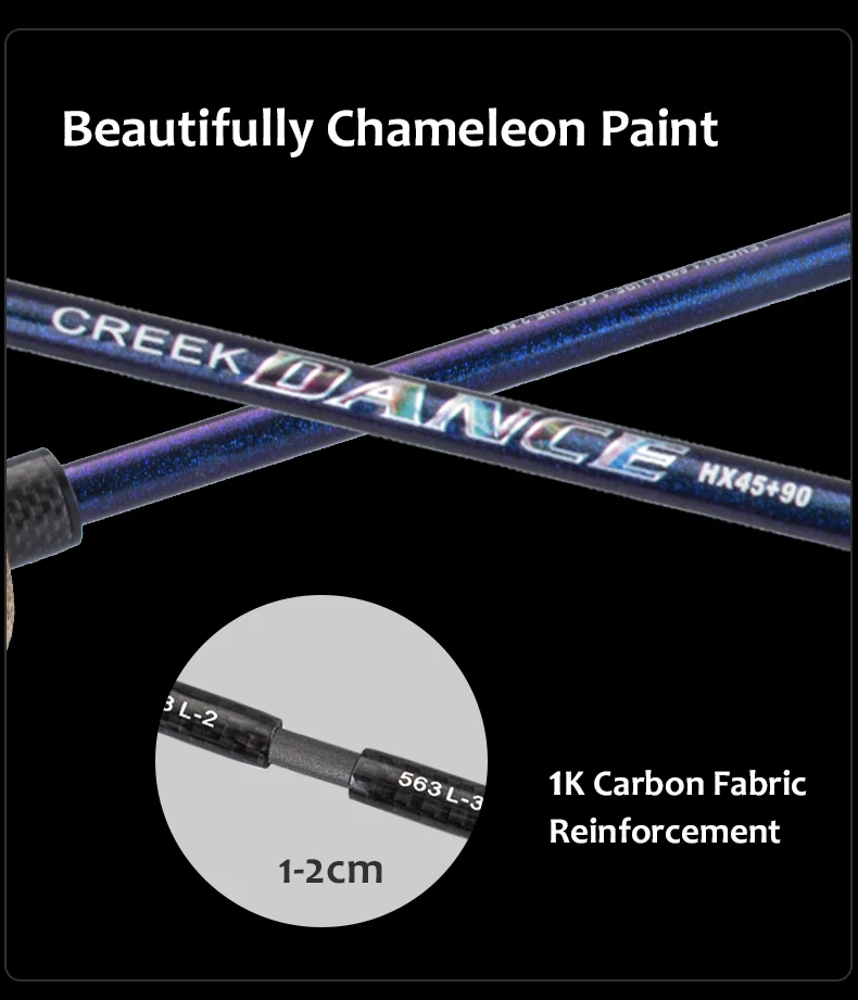 PURELURE CREEK DANCE Forellenrute BFS Fishing Casting UL Spinning Light Travel Rod Stream Ejection Rod Fuji Alconite Ring Barsch – Detail 29