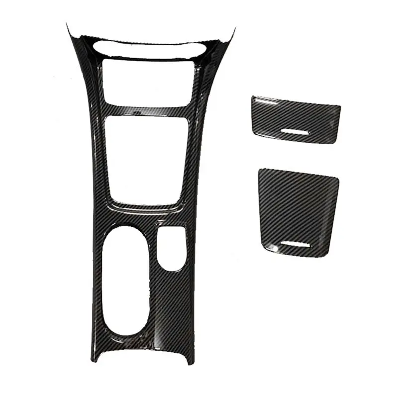 

Professional RHD Car Console Gear Shift Water Cup Holder Storage Panel Trim Cover For Mercedes Benz W176 CLA C117 GLA X156 2013-