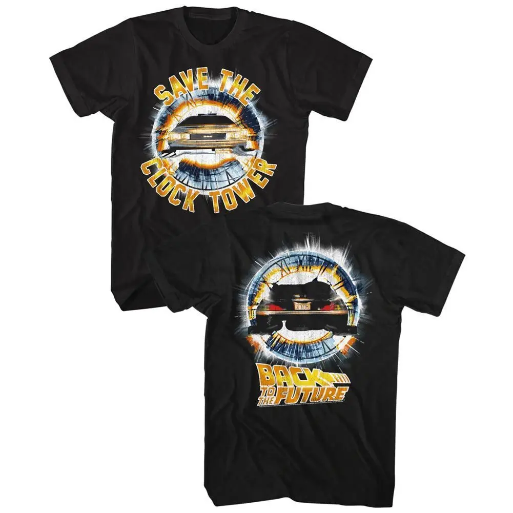 Back To The Future Clocktower Movie T Shirt