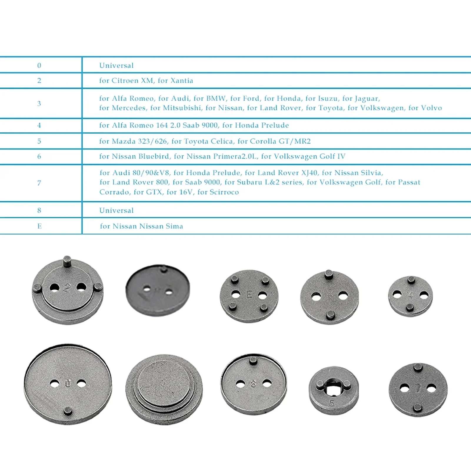 Car Rake Piston Adjustment Tool Car Pneumatic Brake Pump Adjusting Tool Air Operated Piston Wind Back Tool Repels Brake Piston