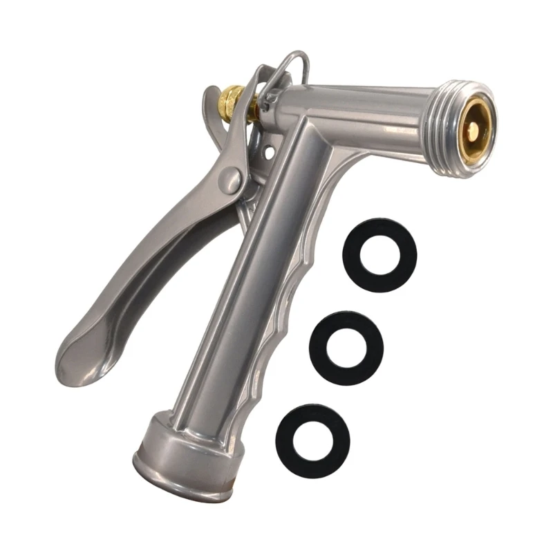 Professional 5 Inch Metal High Pressure Hose Garden Guns With Adjustable Nozzle For Powerful Watering And Washing
