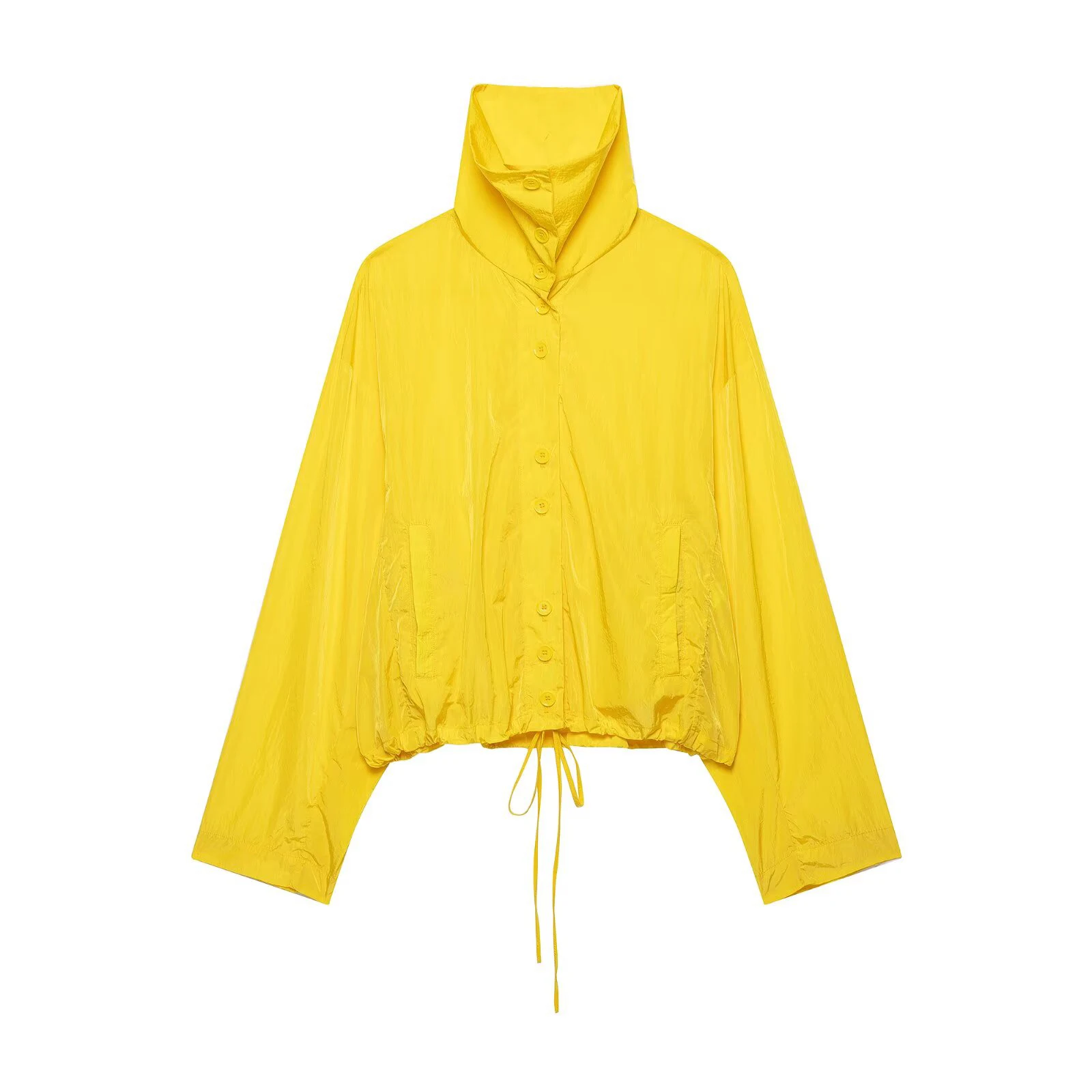 Europäischer und amerikanischer Stil, 2026 Frühherbst Neuheit, Damen-Pilotenjacke mit langen Ärmeln und Design-Elementen.
