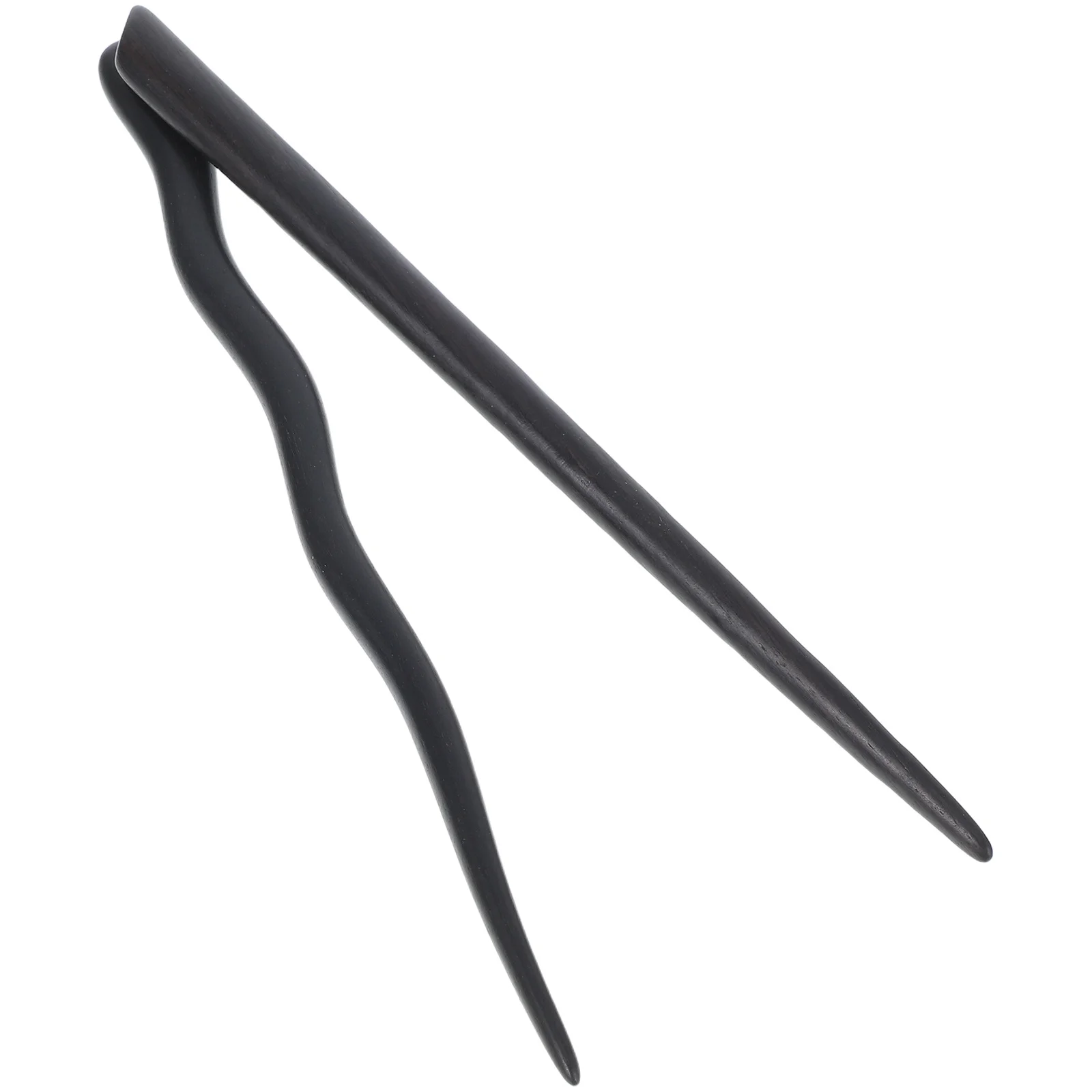 

2Pcs Chinese Retro Hairpins Ebony Wood Classical Beauty for Various Outfits Elegant Updos and Buns Stylish Hair Accessories