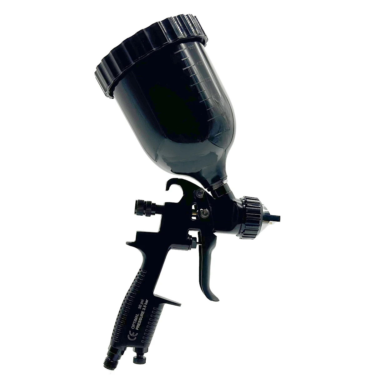 HVLP Spray Gun with 600ml Capacity Cup,Gravity Air Paint Gun ,1.3/1.4/1.7/2.0mm Nozzle Can Choose,Furniture,Wall Painting