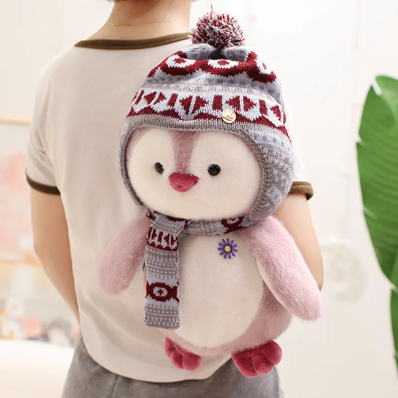 Harbin Polar Penguin knuffel schattig dier gevuld pop zacht souvenir cadeau uit China Travel Memorial collectible