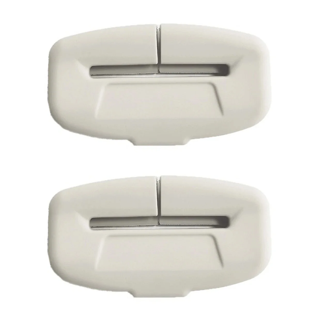 2Pcs Universal Anti‑Scratch Silicone Seat Belt Buckle Protector Sleeve Buffer Noise Reduction Car Interior Decoration Mod Parts