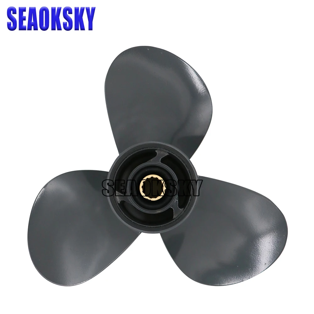 Propeller For Honda 40hp 45hp 50hp 60hp Outboard Propeller 11 5/8x11 Boat Motor Aluminum Alloy Screw 13 Spline 59-130ZV5-011AH