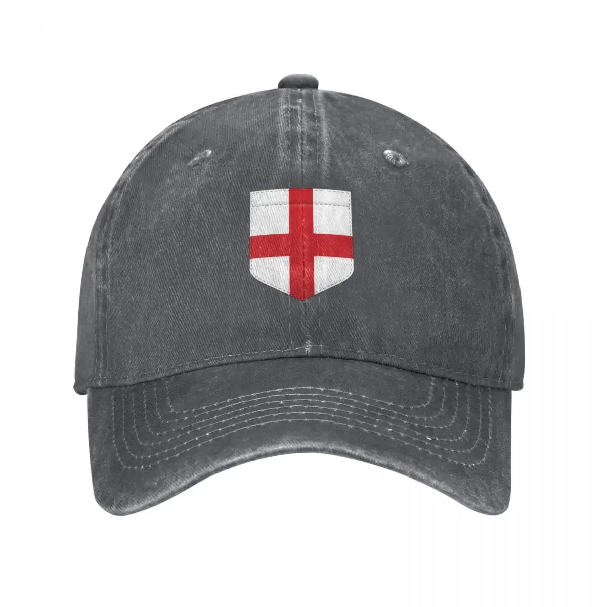 Gorra de béisbol con efecto de bolsillo y bandera de Enland, protector solar para Cosplay, mujer y hombre