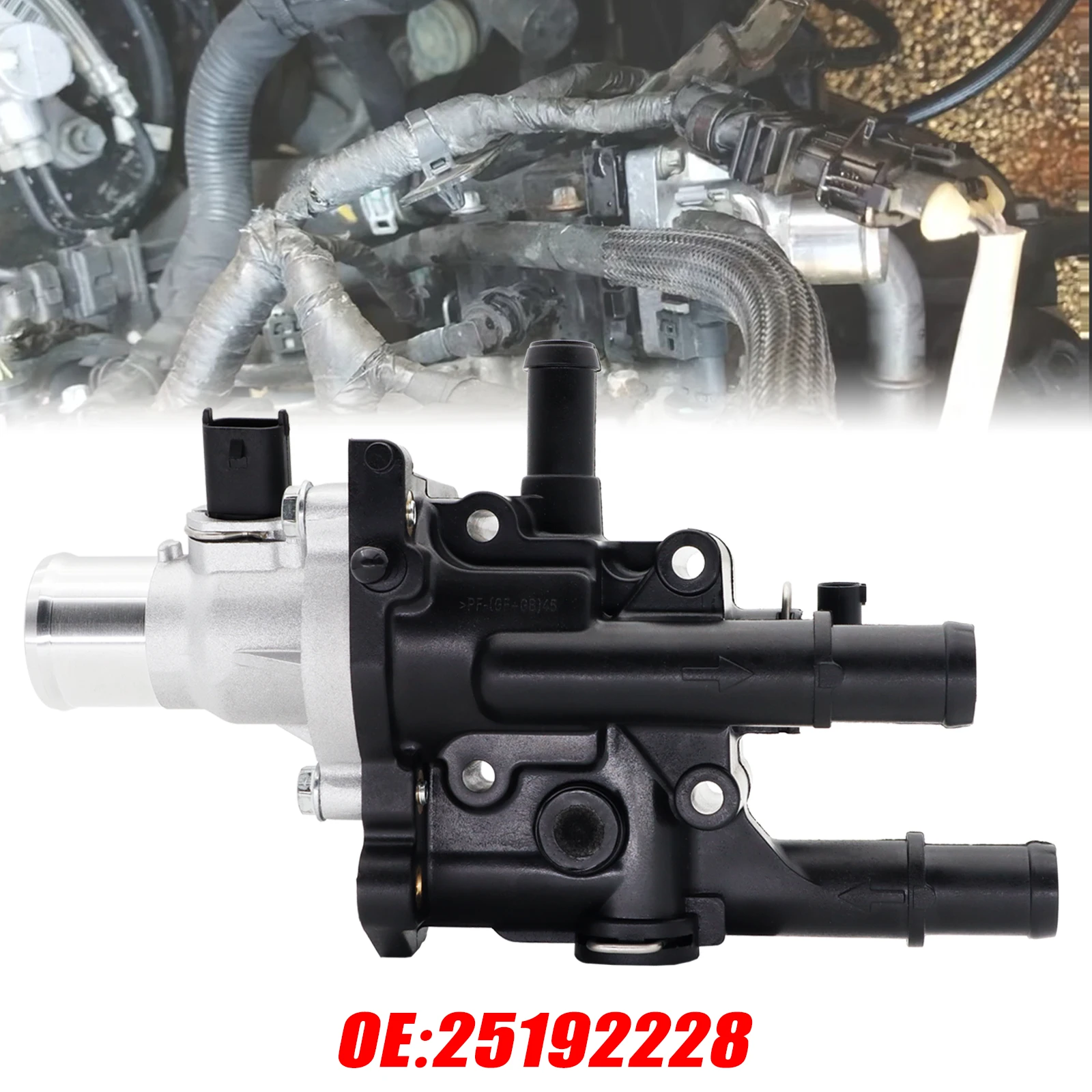 

Thermostat Housing Kit Assembly 25192228 55564891 For Opel Vauxhall Astra J H MK5 MK6 GTC Insignia A Zafira Chevy Cruze Sonic