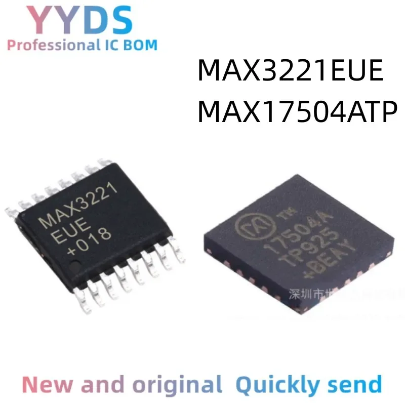 MAX3221EUE+T MAX17504ATP+T MAX 3221EUE 17504ATP 100%  Brand  New Original IC TSSOP16 TQFN-20