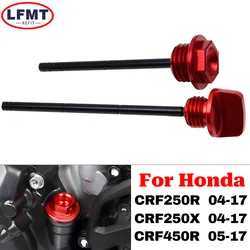 혼다 CRF 250R 250X 450R CRF250R CRF250X CRF450R 오토바이 액세서리 용 모토크로스 엔진 오일 딥스틱 스틱 게이지 플러그 캡