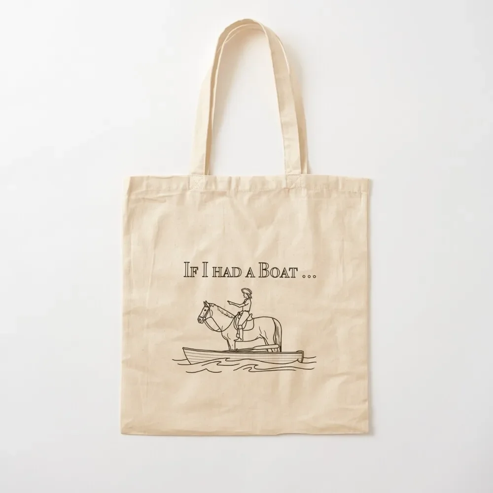 

If I had a Boat ... Tote Bag Shopping bags Women's beach bags ecological bags Tote Bag