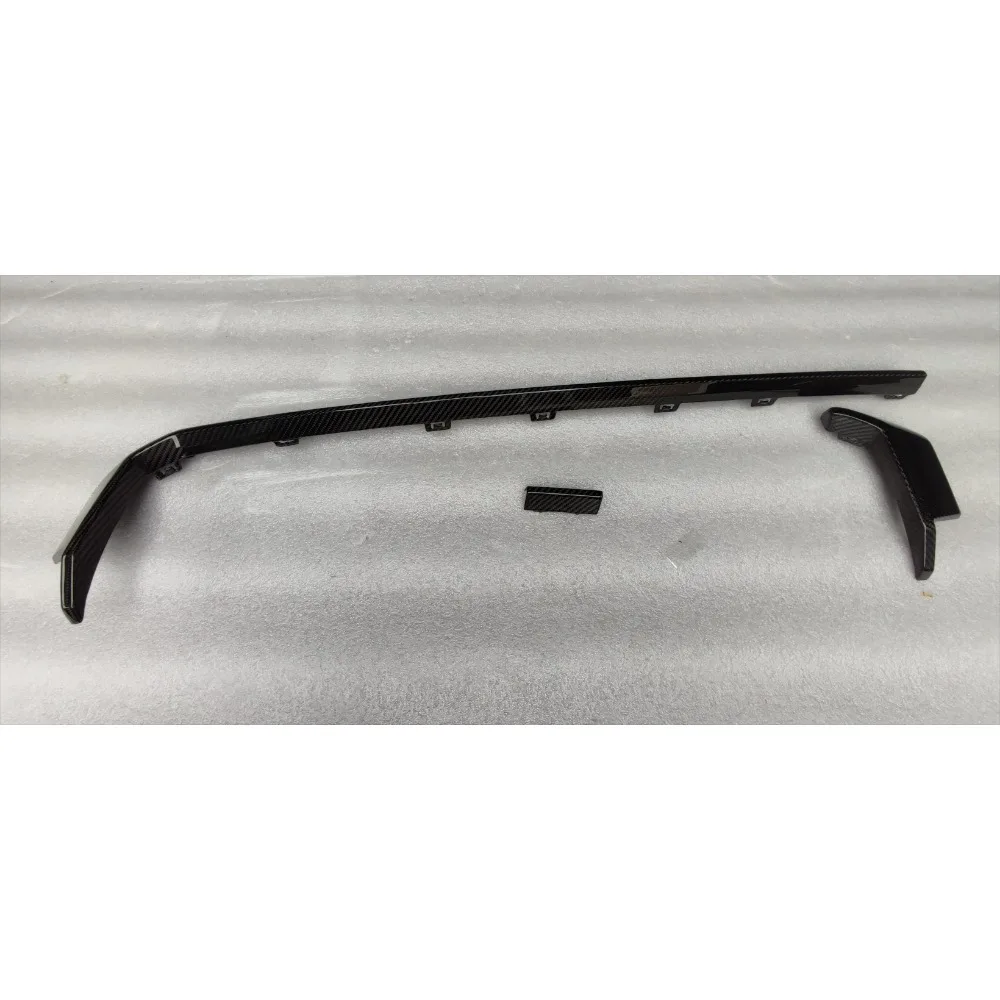 Per BMW M3 M4 2021 + G80 G82 Fibra di carbonio a secco Set di labbro posteriore Telaio Paraurti posteriore Automotive Spoiler Diffusore posteriore