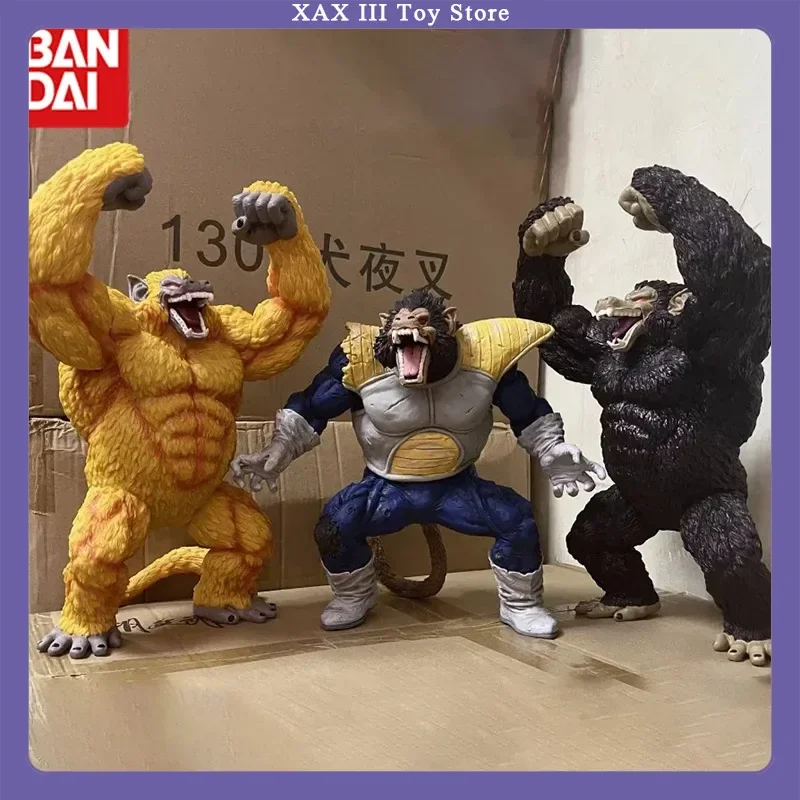 

43cm Cartoon Dragon Ball A Golden Ape Gorilla Vegeta Goku Anime Action Figures Statue Model Collect Ornament Toy Holiday Gift