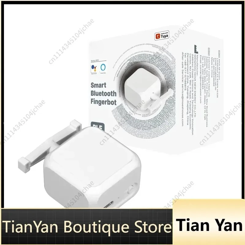 EE for Tuya Smart Finger Robot Warp Switch Button Key Smart Life App with Voice Control Via Alexa Google Assistant