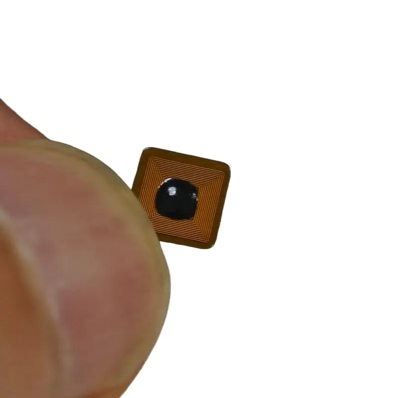 .Hot Sale.5x5mm Mini FPC NFC Ntag213 Label 5/10Pcs 1mm Read Range RFID Sticker For Access Control Supply Chain Management Supply view 5