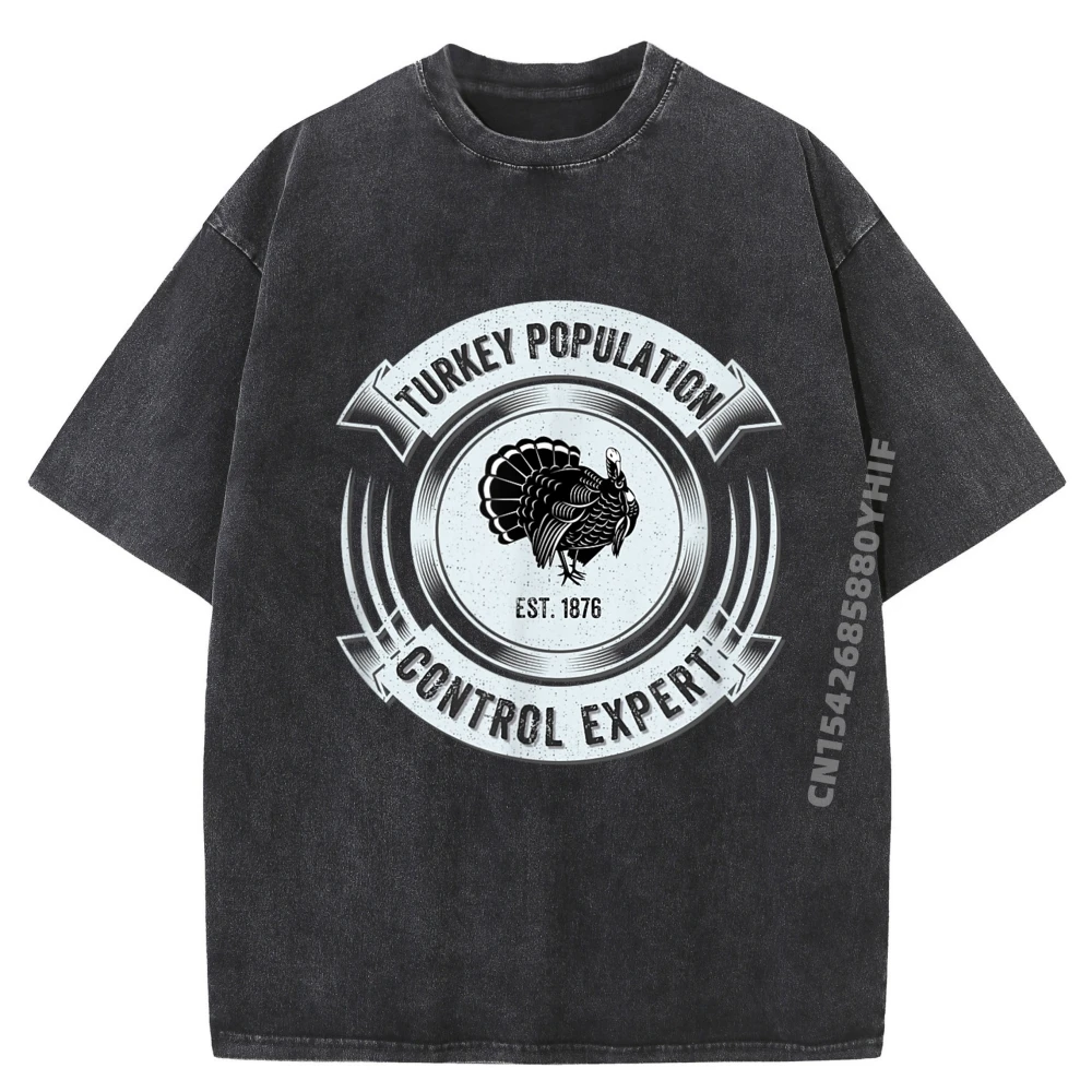 

Funny Turkey Hunting Legend Hunter Father Luxury T Shirt Spring T-Shirt Big And Tall Illustration Washed Clothes