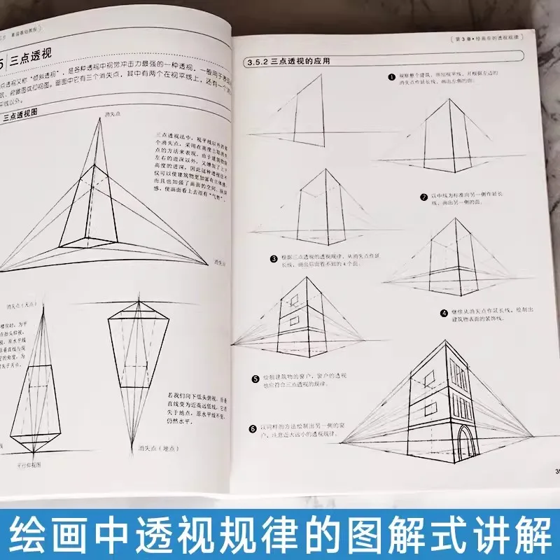 Imagem -03 - Pintura Básica Esboço o Livro para Adultos Aprenda Desenhando Livros Estudo Chinês Arte Educacional Pintura Tutorial