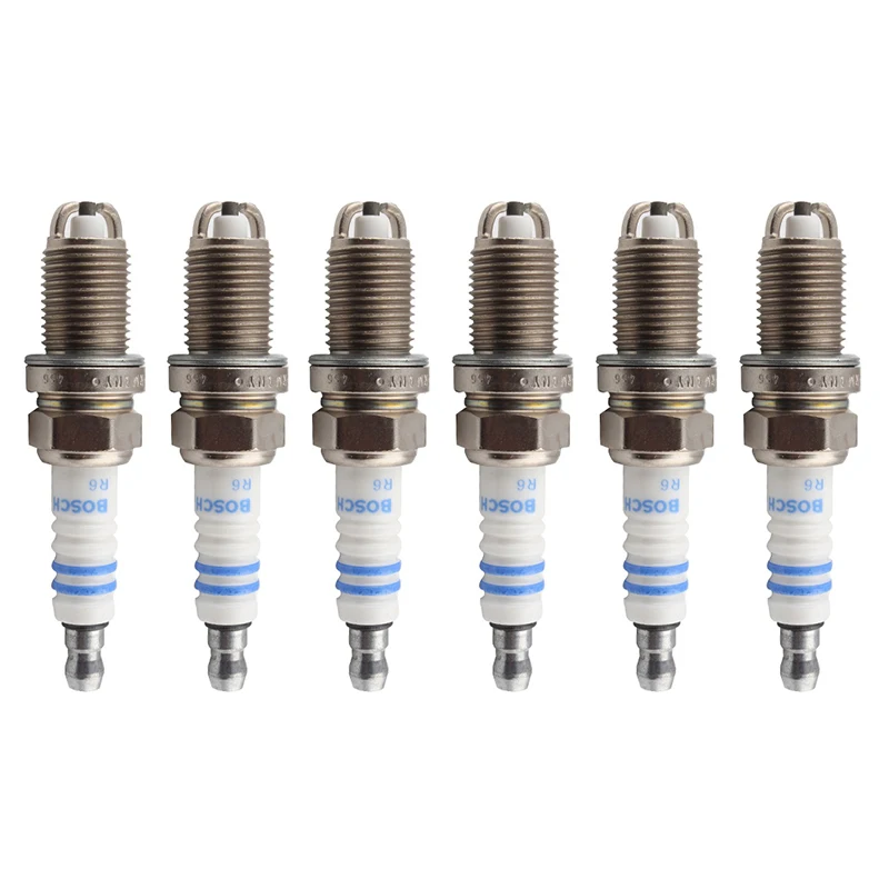 BOSCH 1/4/6pcs Nickel-Yttrium Copper Spark Plug for AUDI 100(C4) 80(B4) BMW 3(E36E46) MINI Logan OPEL RENAULT 12129063428 59622J