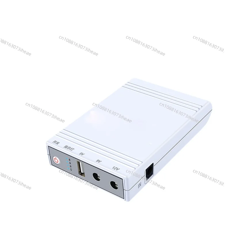 10400mah USB DC 5V 9V 12V Mini UPS Power Bank Battery Backup Power Supply for Wifi Router Modem Security Camera LED Light Strip