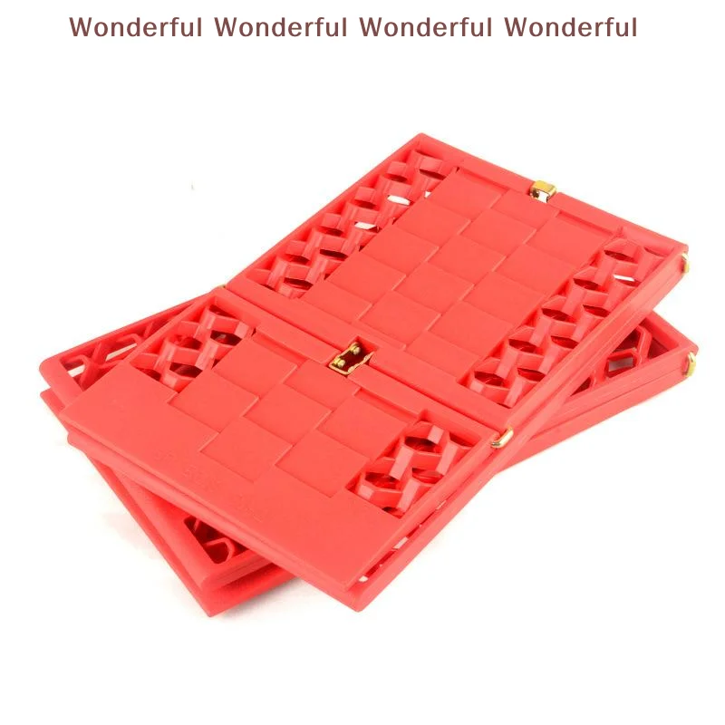 

2pcs For Snow Ice Mud And Sand - Reliable Car Escape Device Collapsible Tire Traction Pad Emergency Car Escape Board