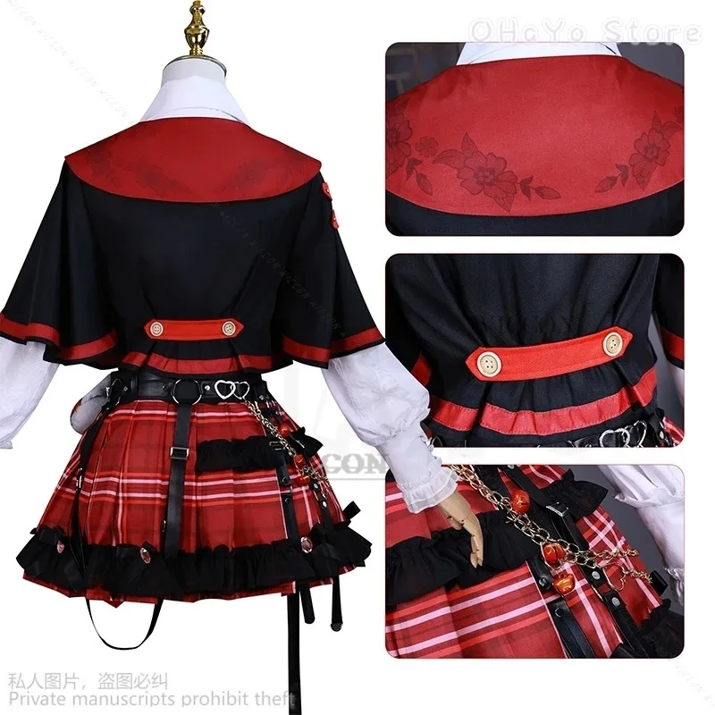 Cosplay Game Naraka: Bladepoint Costume Spring Overture Halloween Party Role Play Clothing Sweet Lovely Uniforms Idol Jk School