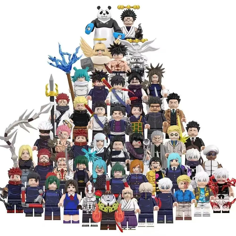 مجسمات صندوق أعمى من Jujutsu Kaisen ألعاب نموذجية أنيمي PVC قابلة للجمع Itadori Gojo Megumi Nobara Sukuna هدية غامضة عشوائية لمحبي