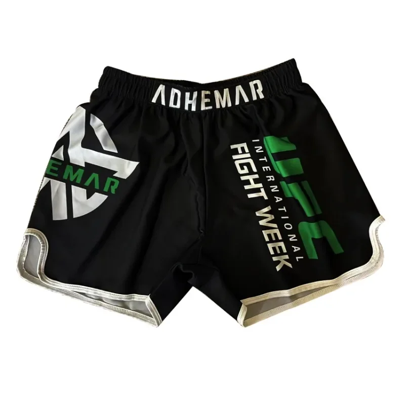 Boxing Shorts Training Camp Men\'s Comprehensive Fighting Martial Arts Beach Judo MMA Running Fitness Gym Thai Boxing Shorts