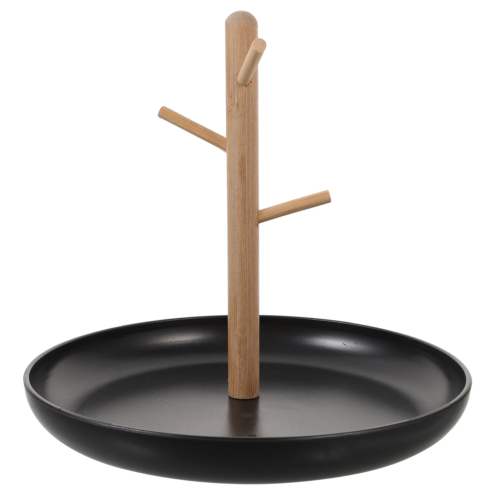 

Дисплей для сережек, органайзер для браслетов, держатель для ювелирных изделий, подставка для ожерелья, пластиковый лоток для ключей, бамбуковый материал ABS, прочный, простой