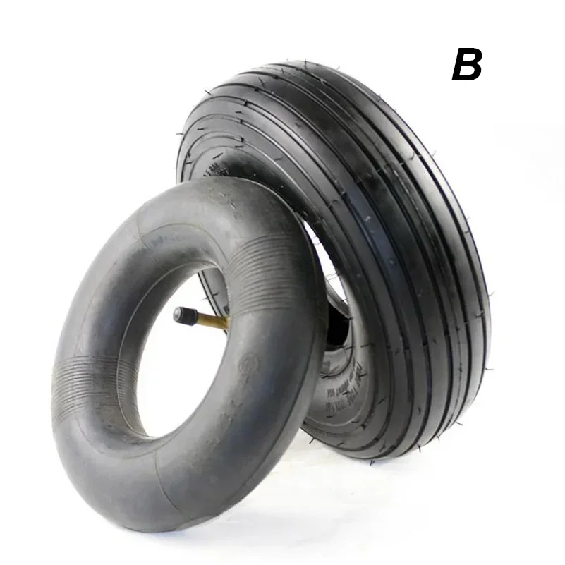 Wear-Resistant Rubber Tire 260x85 Inner Tube 3.00-4 260*85 for Electric Kid Gas Scooter Wheelchair  ATV Go Kart Razor E300 Tyre