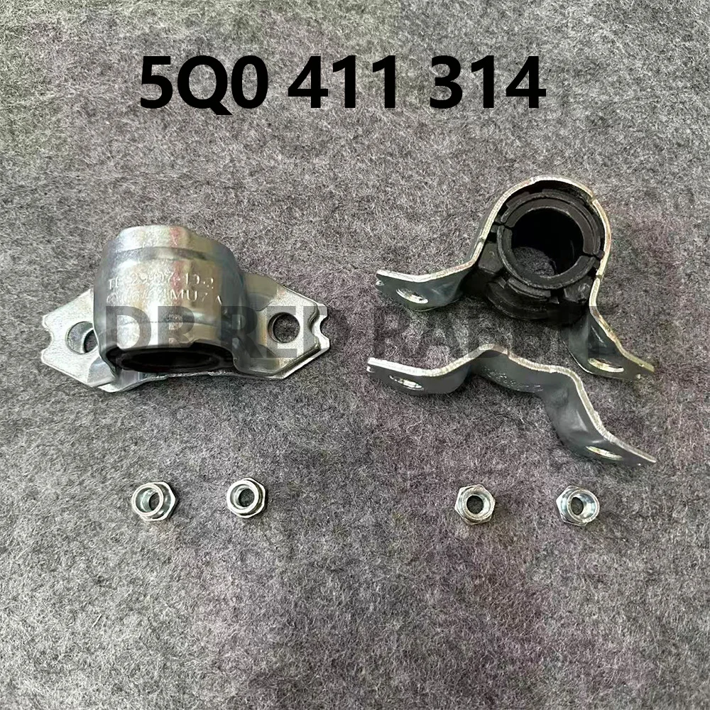 1pair juego de bujes de barra estabilizadora delantera para V-w Tiguan Passat Jetta Golf MK7 A3Q3 5Q0411314 5Q0411303M 5Q0411303