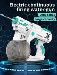 Electric Water Gun The most powerful automatic water gun set for kids and adults for summer outdoor recreation